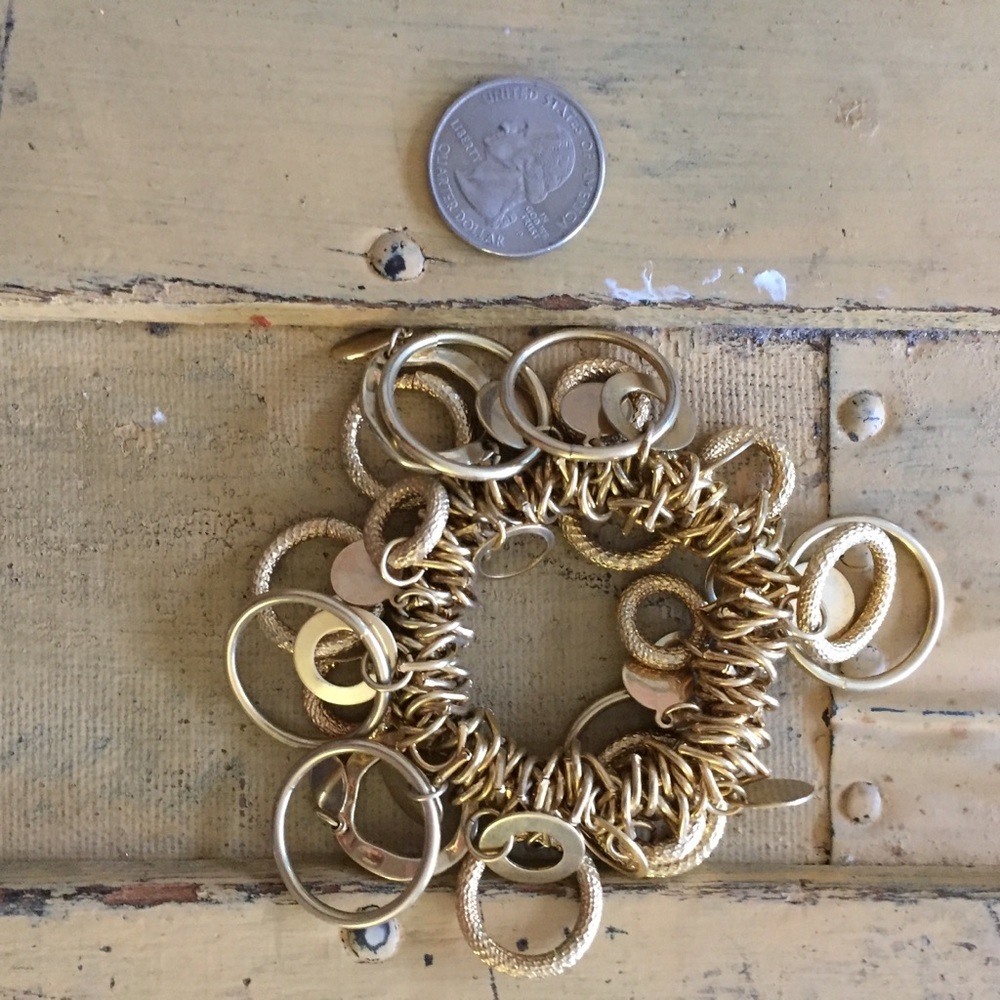 BOHO ETHEREAL GOLD BRACELET STRETCH OSFM